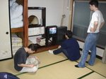 Fujiyoshida - Une des chambres traditionnelles du Youth Hotel de Shimoyoshida