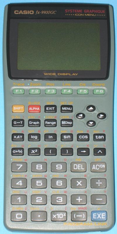 Maths (pour Casio 9900GC)