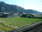 Kyoto - La campagne vue du Shinkansen