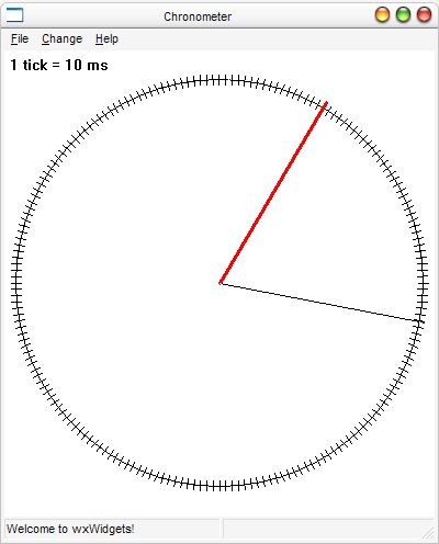 Chonometer screenshot