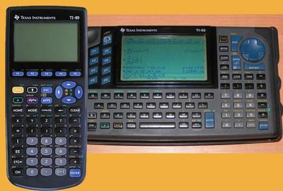 Calculatrices TI89 et TI92