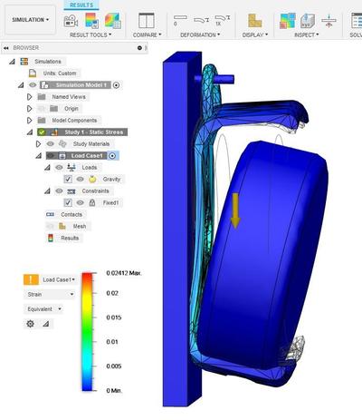 Simulation de résistance sous Fusion360