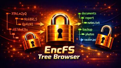 encfs-tree-browser - explorer une sauvegarde encfs sans la monter