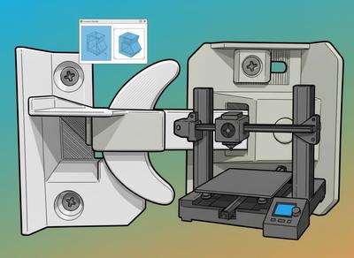 Remplacer un verrou MPM cassé en 3D avec Fusion360