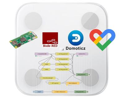 Xiaomi Smart Scale with Domoticz, NodeRed, Raspberry and Google Fit