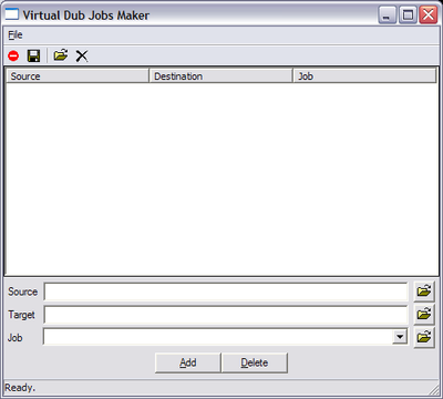 VDBatch – Virtual Dub Job Maker