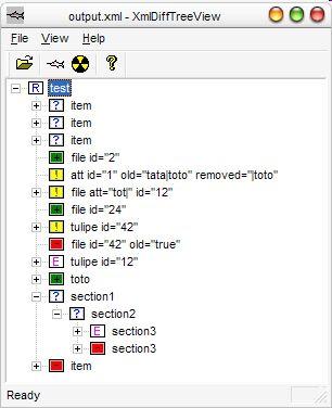 xmlDiffTreeView